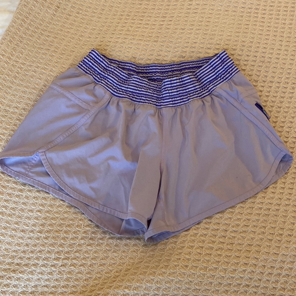 Lavender lululemon shorts